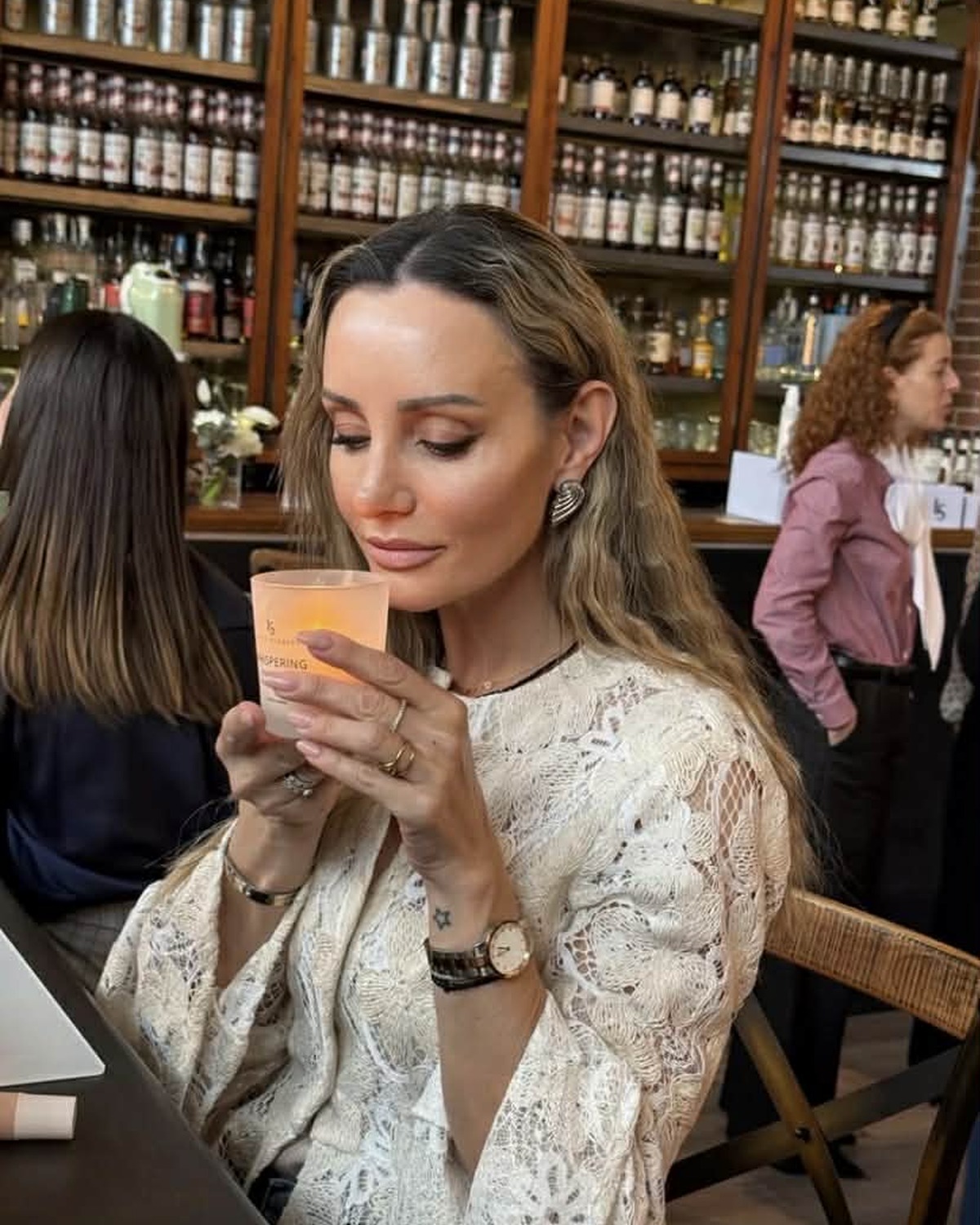 Signature drinks and bar atmosphere for a luxury hospitality campaign